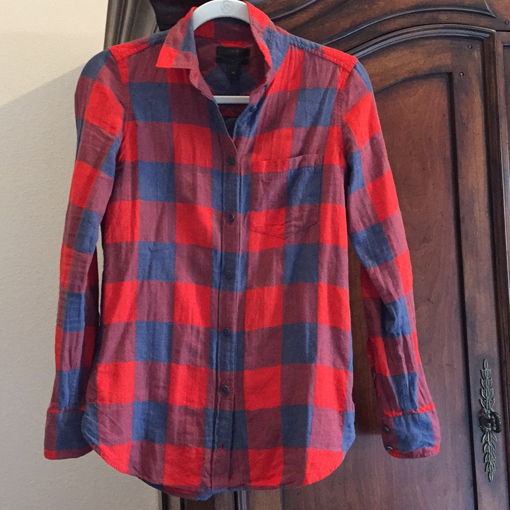 Boyfriend j crew button down